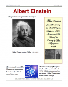 Albert Einstein by Japhet
