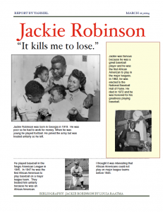 Jackie Robinson by Yahsiel