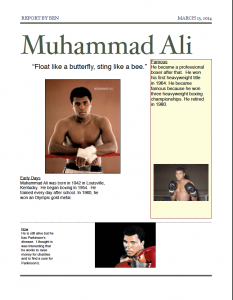 Muhammad Ali by Ben