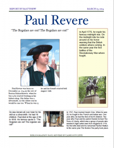 Paul Revere by Matthew